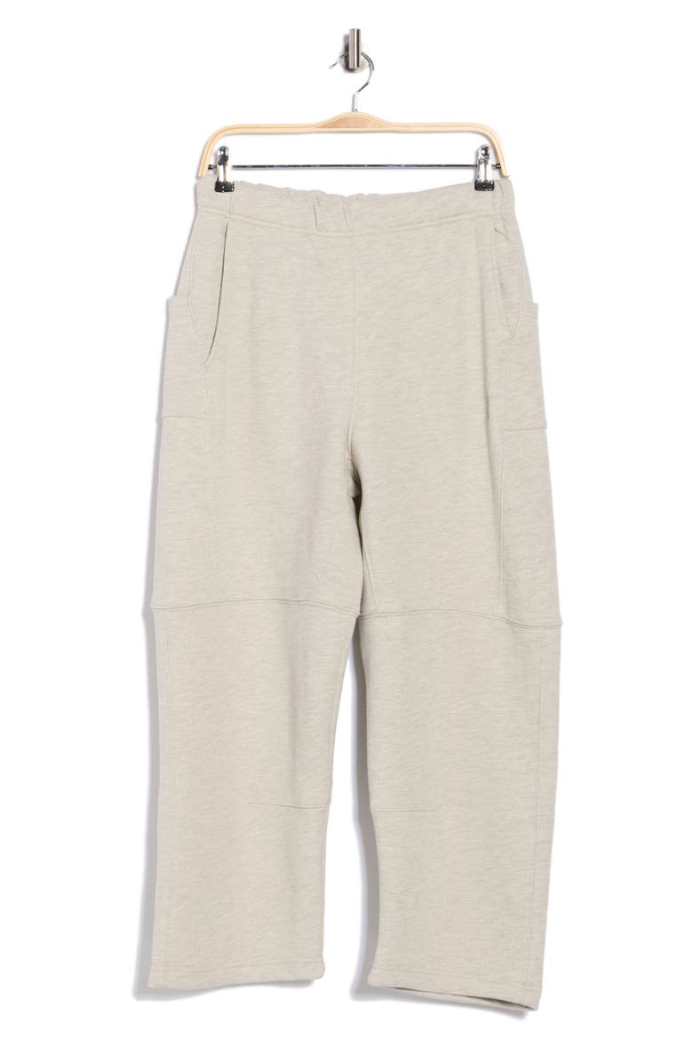 Top Score Barrel Pants, Alternate, color, HEATHER GREY