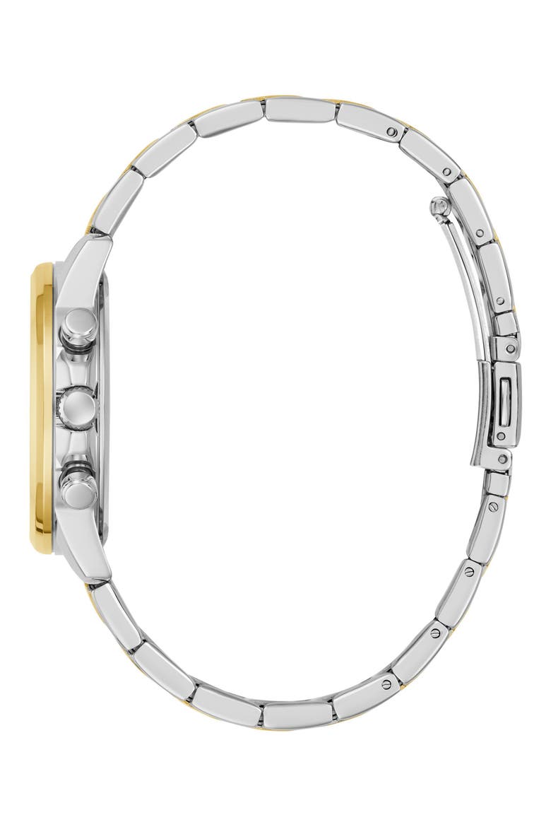 Two-Tone Multifunction Bracelet Watch, 36mm, Alternate, color, ICE BLUE