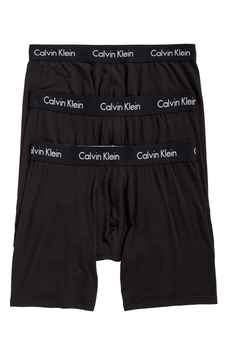 Calvin Klein Body 3-Pack Stretch Modal Boxer Briefs, Main, color,