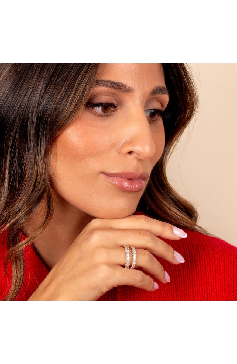 BY ADINA EDEN Lab Grown Diamond Oval Eternity Band 14K, Alternate, color, 