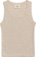 TENLY Kids' Hacci Rib Tank