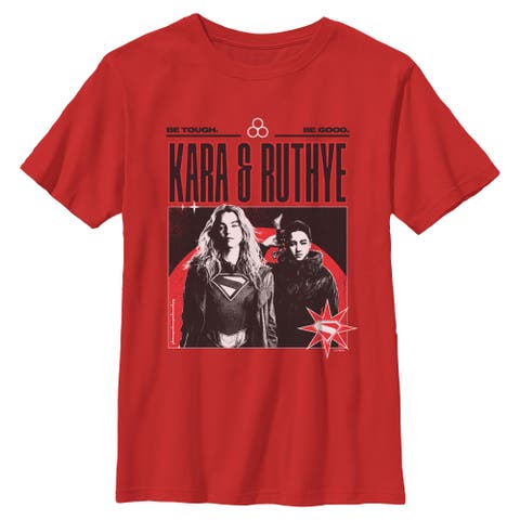 Boy's Supergirl Kara and Ruthye  Graphic T-Shirt