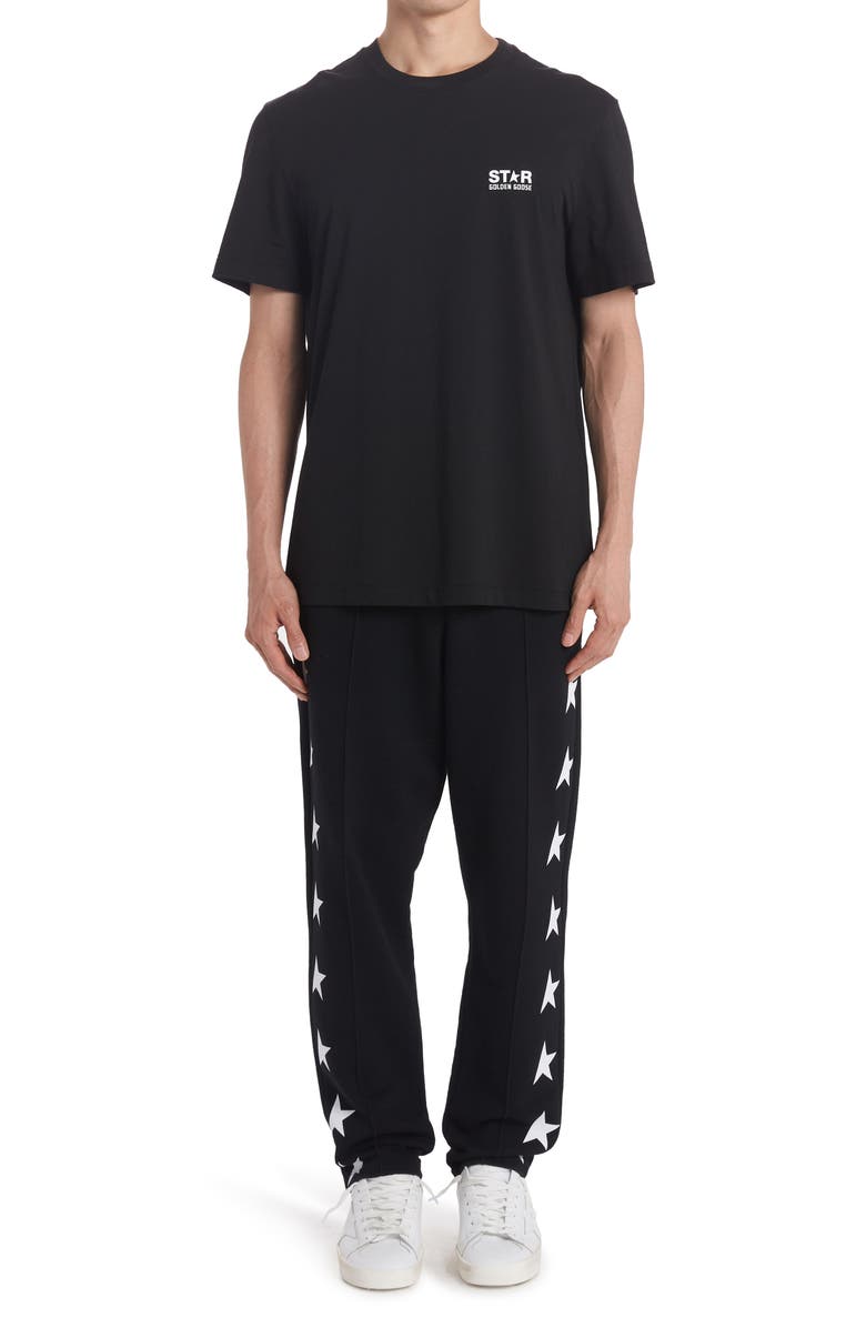 Golden Goose Star Logo Graphic Cotton Tee, Alternate, color, 