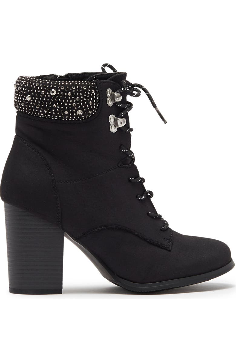 XOXO Maddie Embellished Block Heel Hiker Boot, Alternate, color,