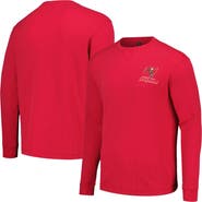 DUNBROOKE Men's Dunbrooke Red Tampa Bay Buccaneers Cavalier Thermal Long Sleeve T-Shirt