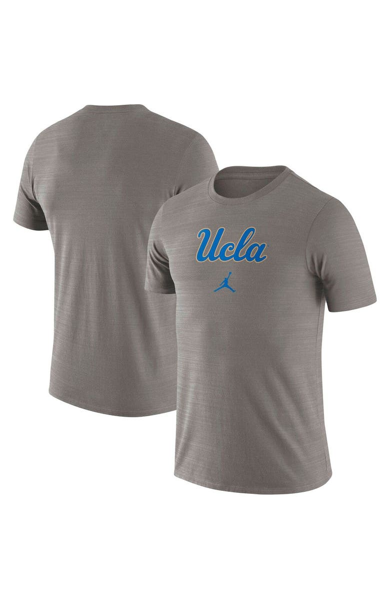 Jordan Brand Men's Jordan Brand Gray UCLA Bruins Velocity Performance T-Shirt, Main, color, Heather Gray
