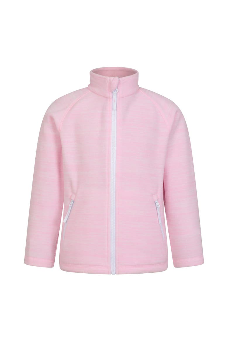 Childrens/Kids Snowdonia Fleece Jacket, Main, color, Light Pink
