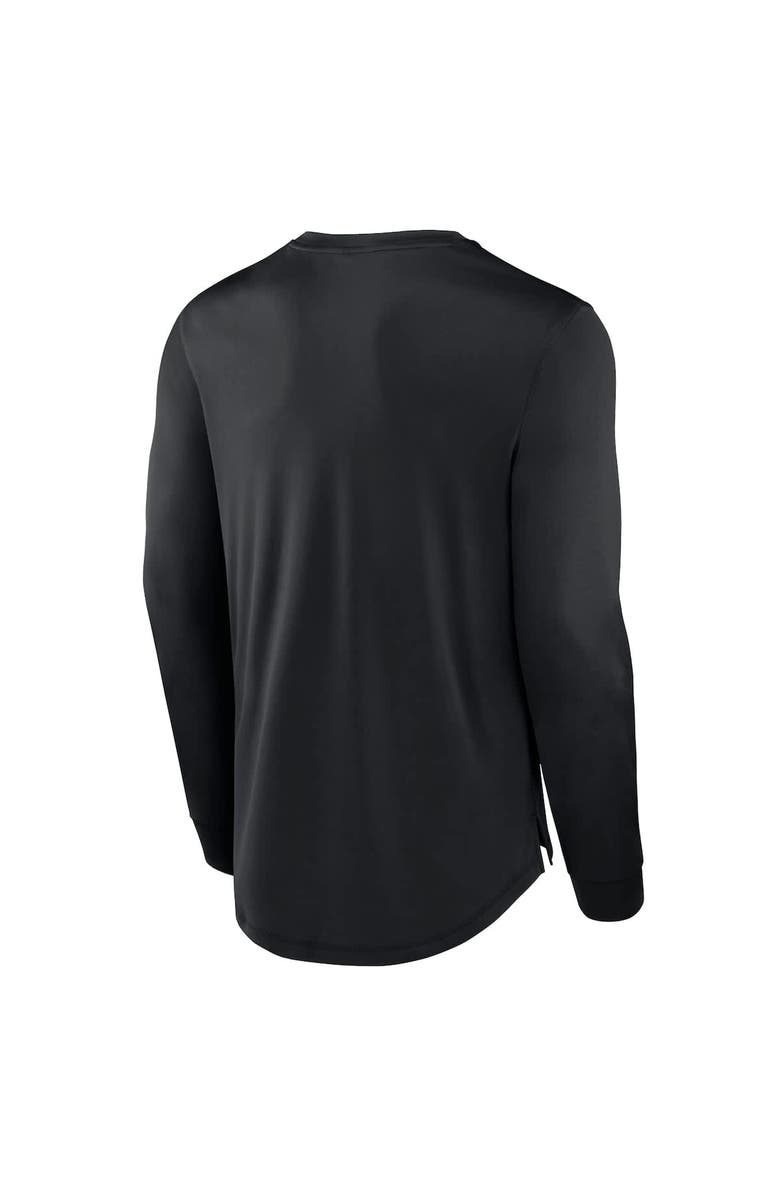 FANATICS Men's Fanatics Black Washington Commanders Blackout Long Sleeve T-Shirt, Alternate, color,