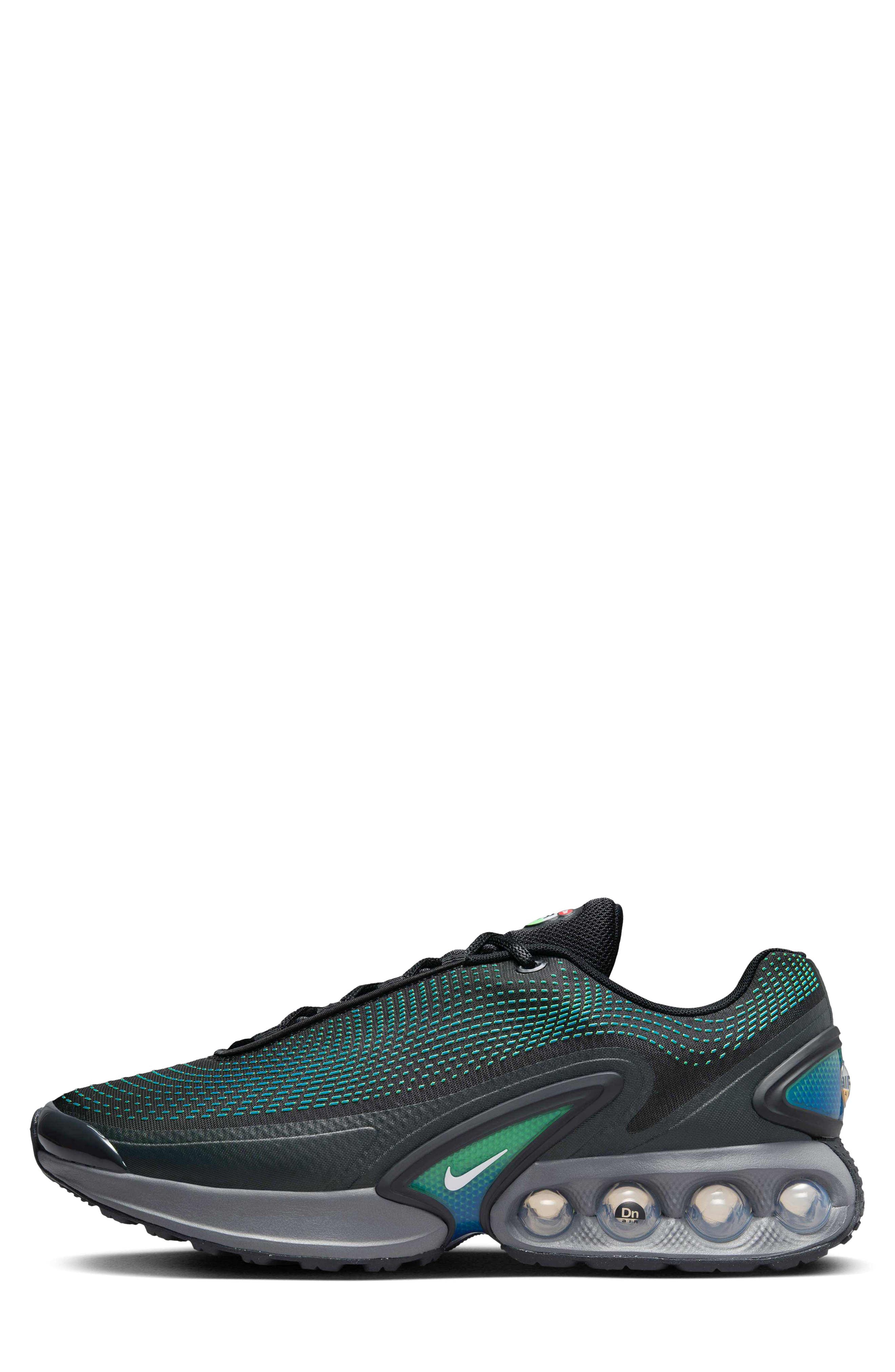 Air Max Dn Sneaker, Alternate, color, BLACK/ BLUE/ GREEN/ WHITE