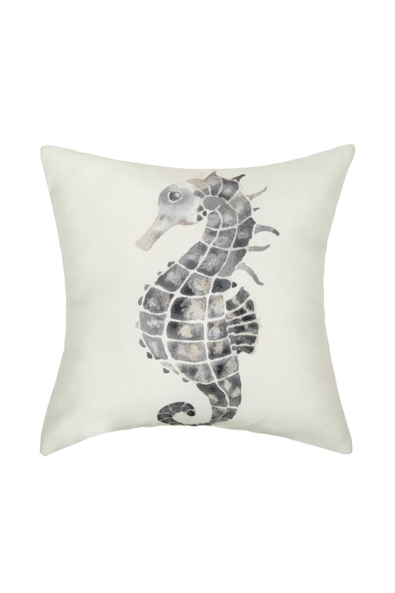 Pebble Sea Critters Throw Pillow Collection, Main, color, Gray