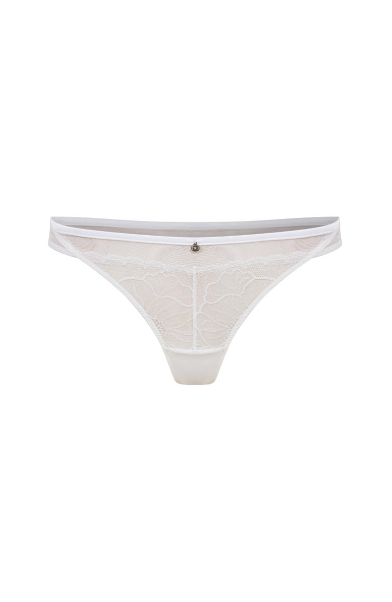 House Of Silk Raye Thong, Main, color, White