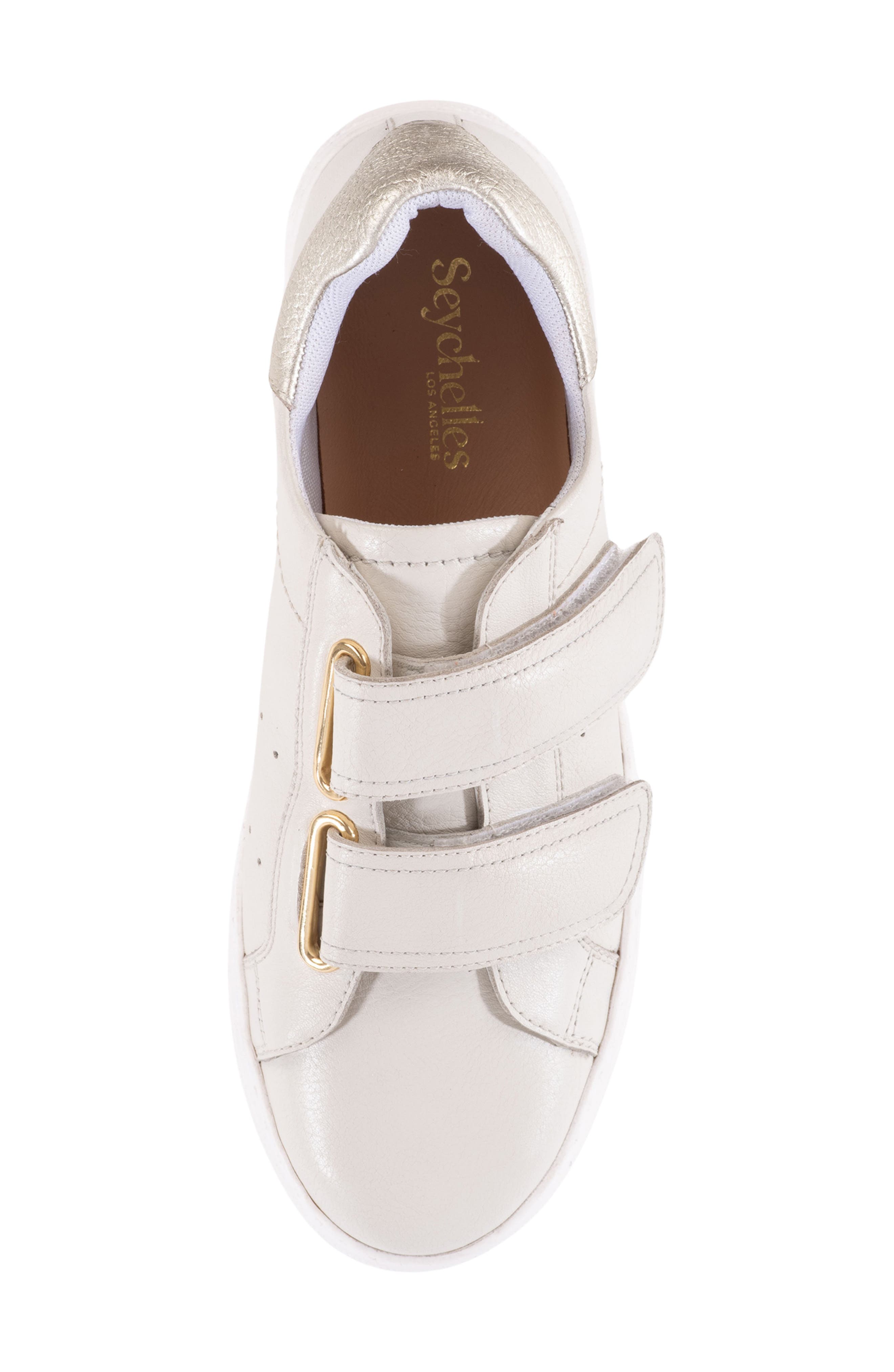 Seychelles Trading Places Platform Sneaker, Alternate, color, Off White Leather