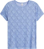 BP. Short Sleeve Stretch Lace Top