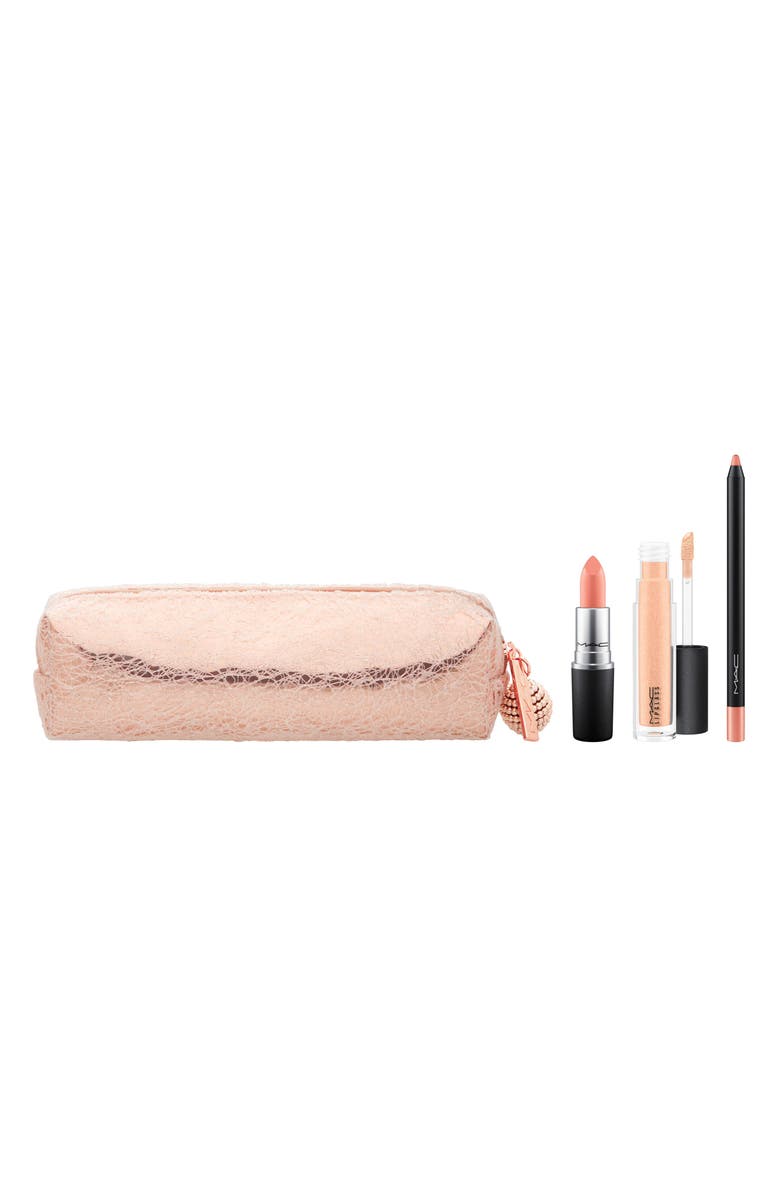 MAC Cosmetics MAC Snow Ball Nude Lip Bag, Main, color, 