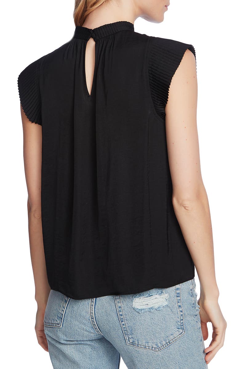 1.STATE Pleated Sleeve Top, Alternate, color,