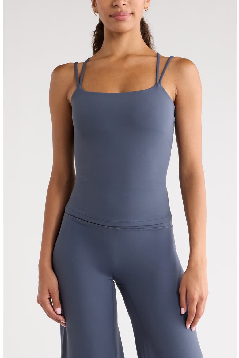 Zen Strappy Camisole, Alternate, color, NAVY ARMADA