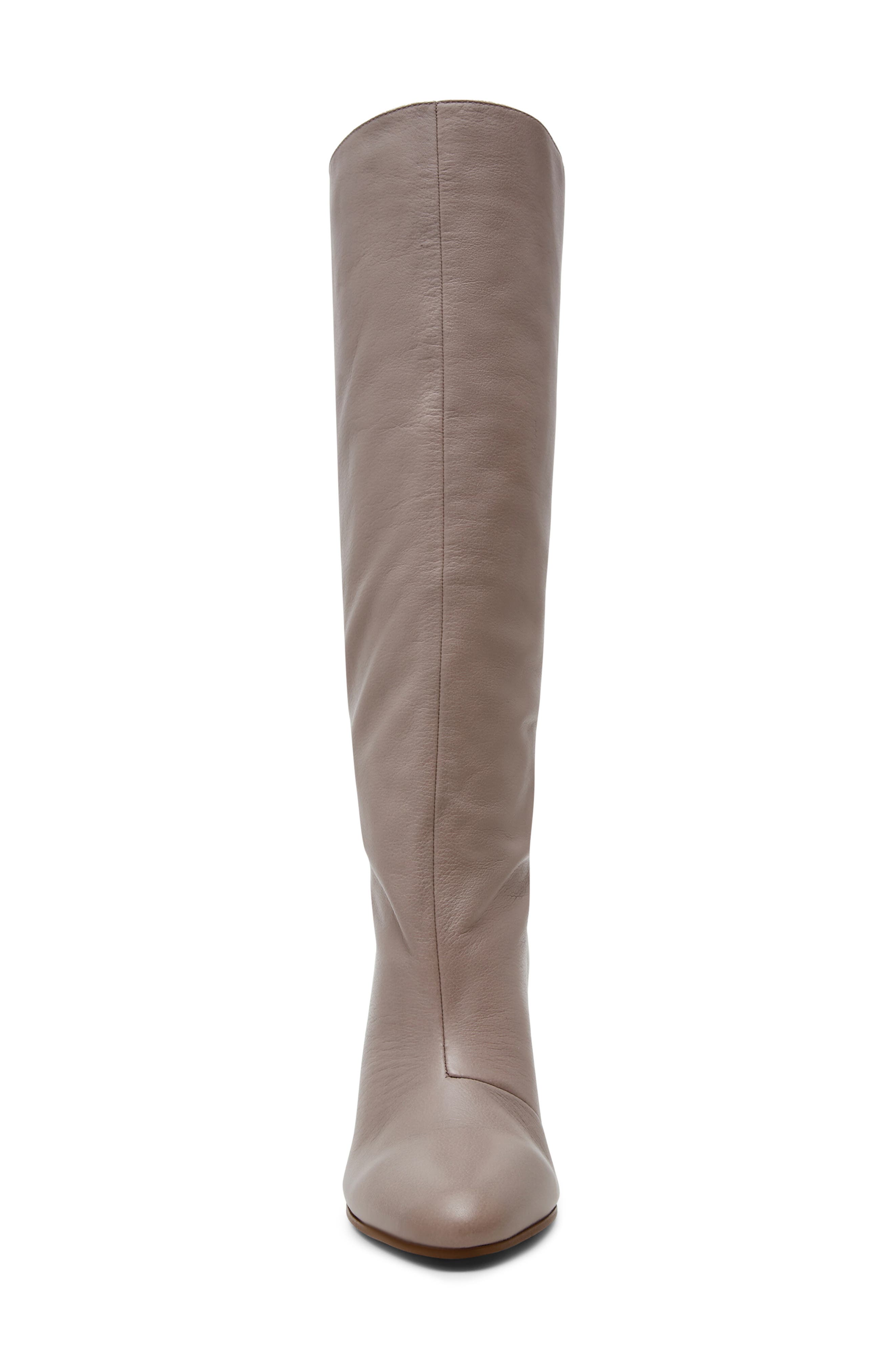 Steve Madden Rizk Knee High Boot, Alternate, color, Grey Suede