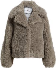 Sam Edelman Short Faux Fur Jacket