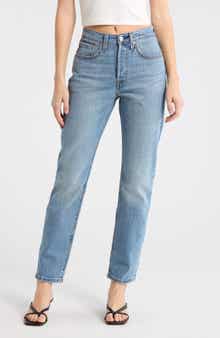 Levi's 501® High Waist Straight Leg Jeans