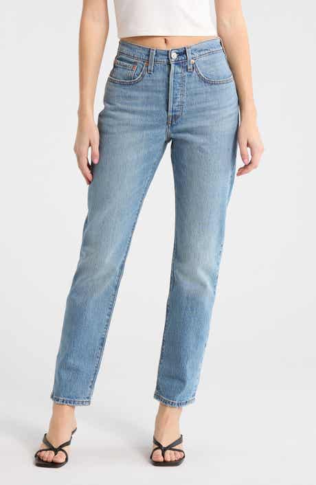 Levi's 501® High Waist Straight Leg Jeans
