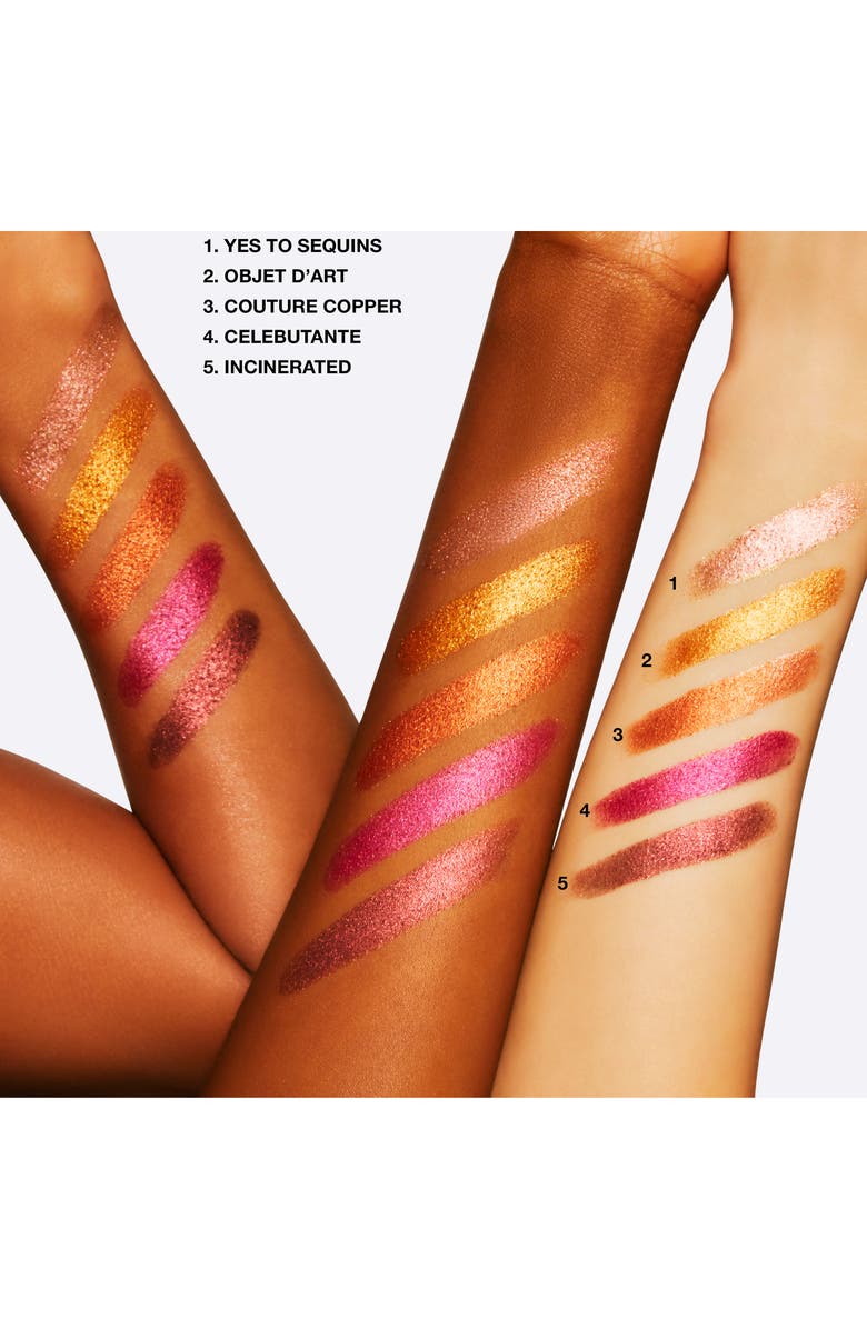 MAC Cosmetics Dazzleshadow Extreme Pressed Eyeshadow Powder, Alternate, color, Couture Copper