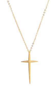 EYE CANDY LOS ANGELES Cross Pendant Necklace
