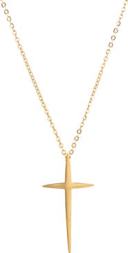 EYE CANDY LOS ANGELES Cross Pendant Necklace