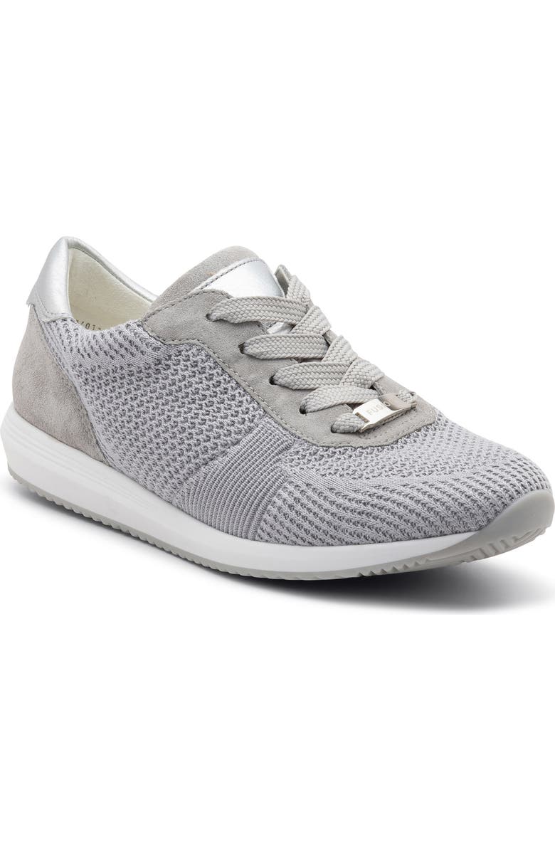 ara Lilly II Sneaker, Main, color, Pebble Wovenstretch