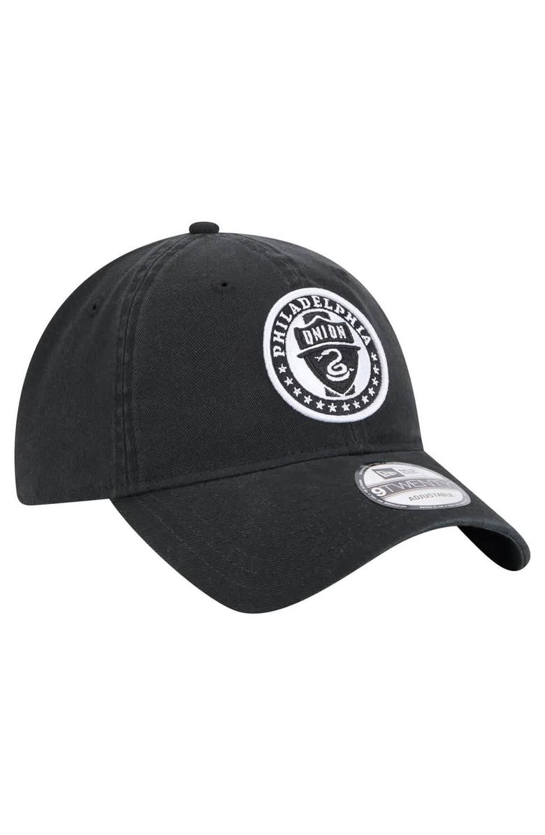 New Era Men's New Era  Black Philadelphia Union 2025 Kickoff 9TWENTY Adjustable Hat, Alternate, color, 