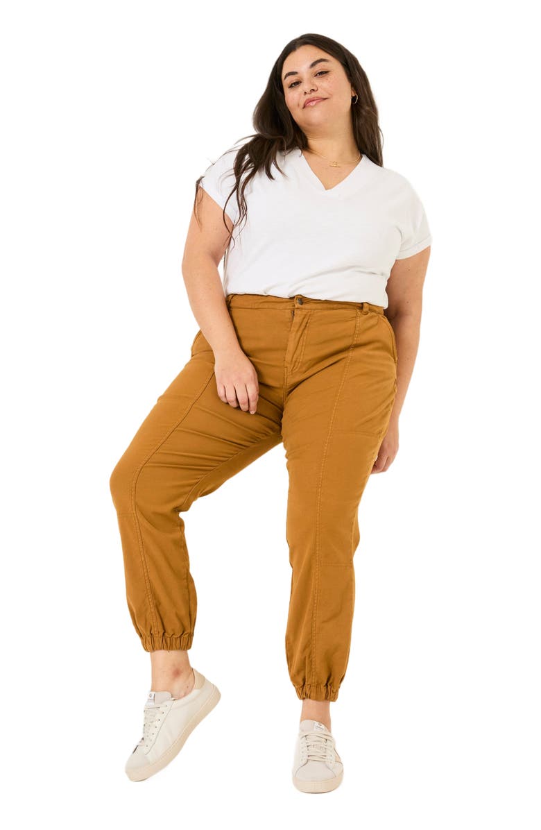 FatFace Plus Size Boston Cargo Trouser, Main, color, 