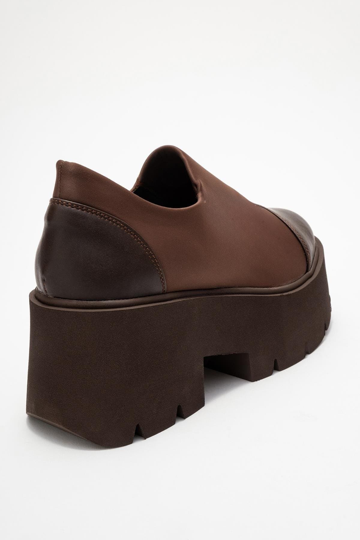 Grena Platform Slip On Shoes, Alternate, color, Brown Faux Leather