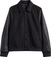 AllSaints Endleton Contrast Bomber Jacket