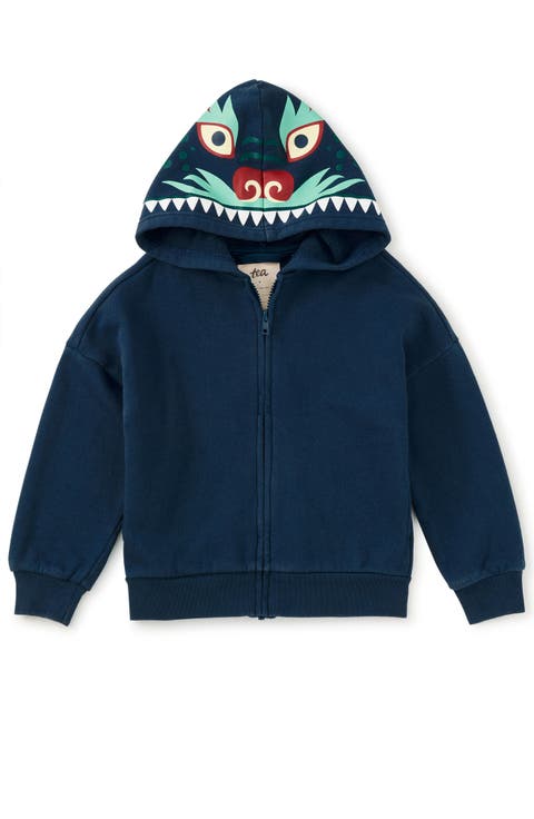 Dragon Hood Easy Fit Hoodie