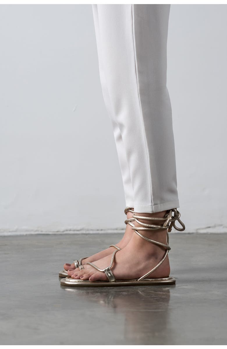 ALTA Aurora Sandals, Alternate, color, Gold