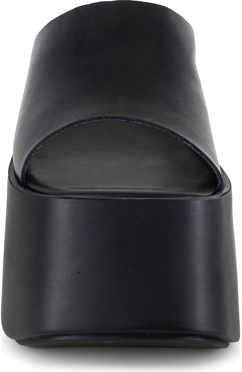 Candie's Danna Platform Slide Sandal, Alternate, color,