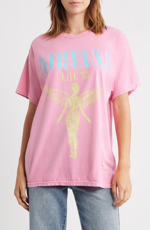 Nirvana '93 Cotton Graphic T-Shirt