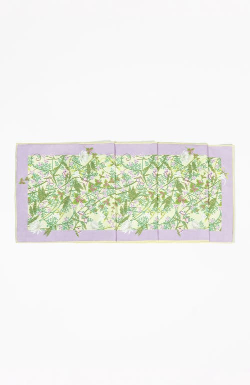 Bond & Grace Lovescape Table Linens Set In Purple