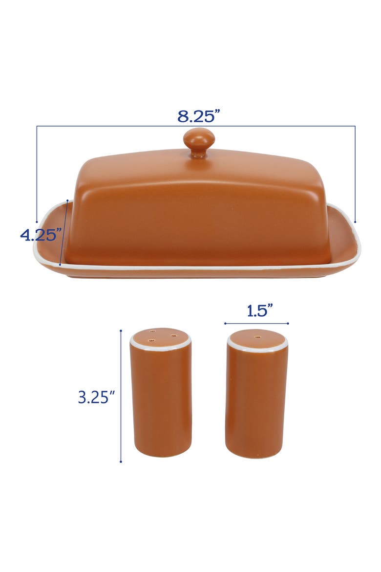 7-Piece Terracotta Tabletop Dishes, Alternate, color, TERRACOTTA