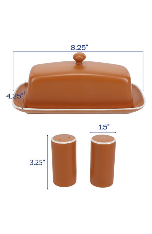 Bia Cordon Bleu 7-piece Terracotta Tabletop Dishes In Terracotta