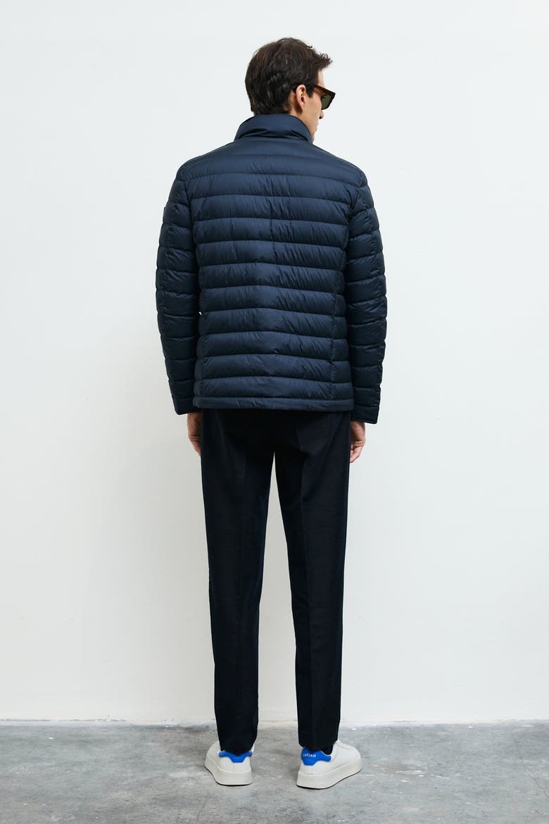 Men's Goose Down Jacket, Alternate, color, Navy