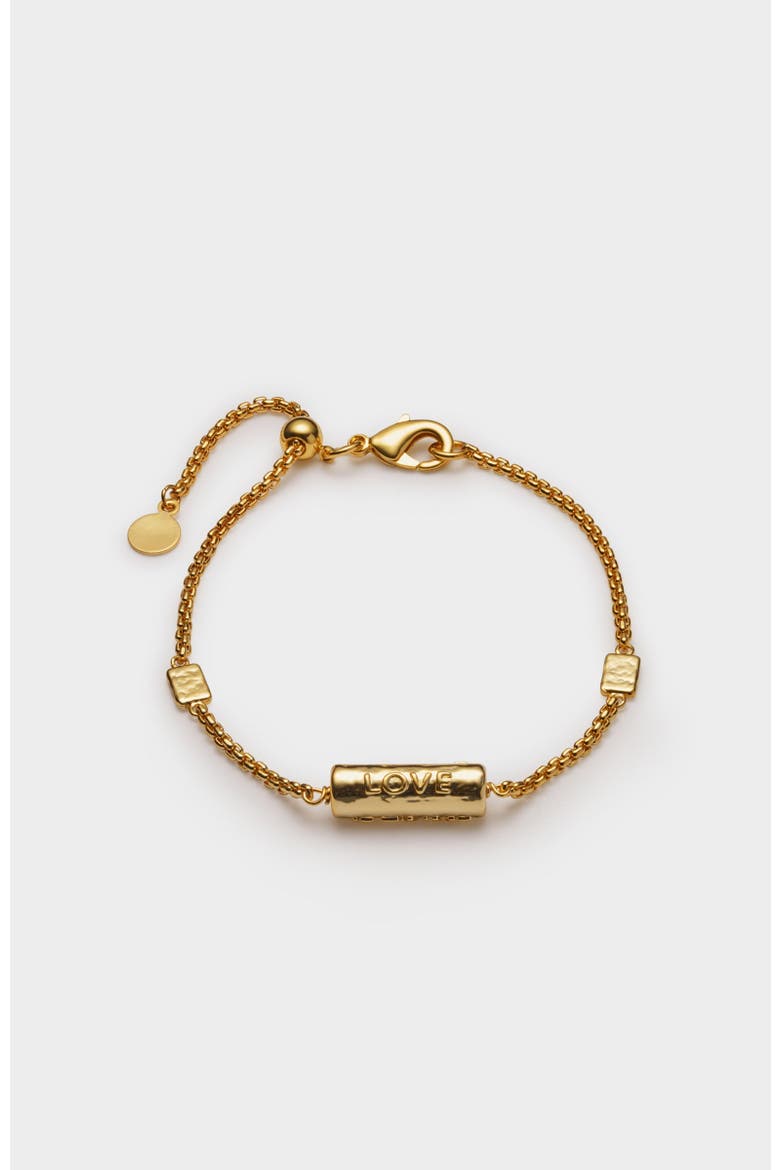 Love Language Bracelet, Main, color, Gold