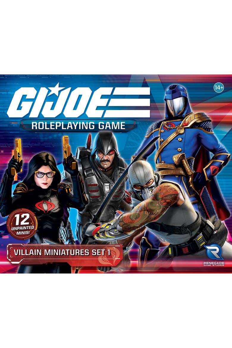 Roleplaying Game Villain Miniatures Set 1 12 Miniatures Expansion, Alternate, color, Multicolored