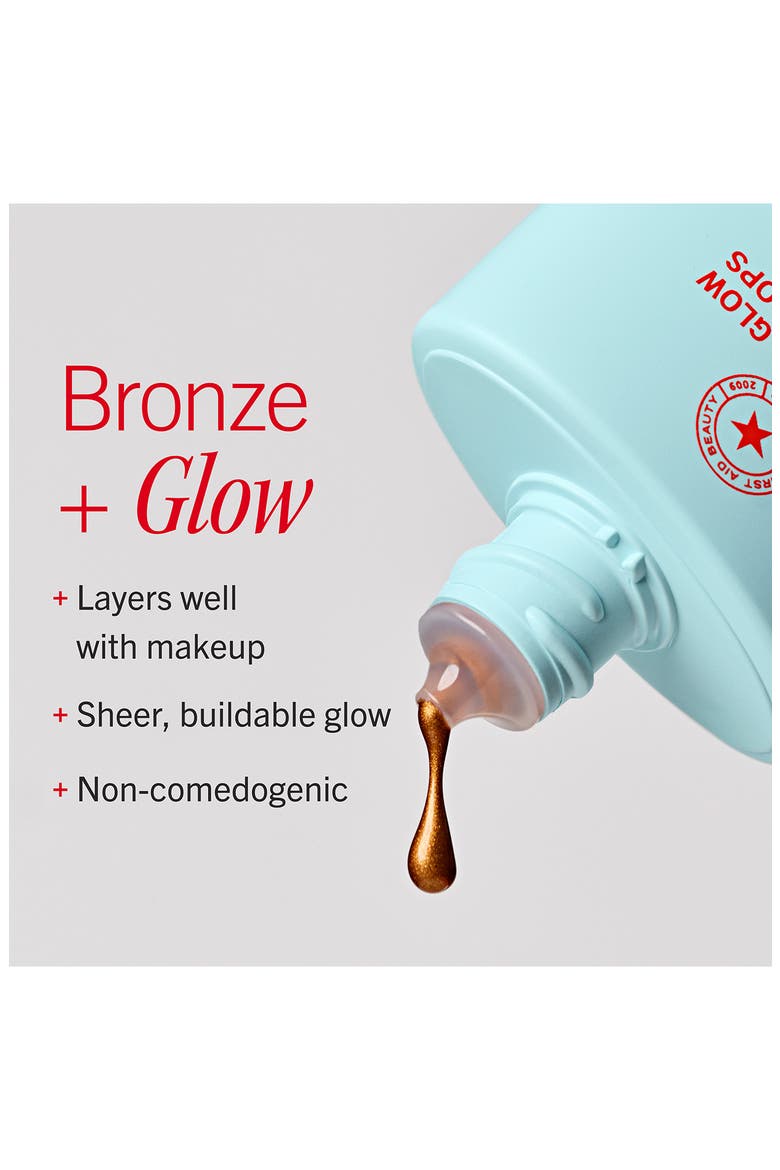 Brighten + Glow Bronzing Drops, Alternate, color, NO COLOR
