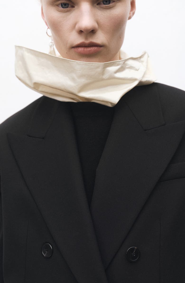 MANGO Double Breasted Suit Jacket, Alternate, color,