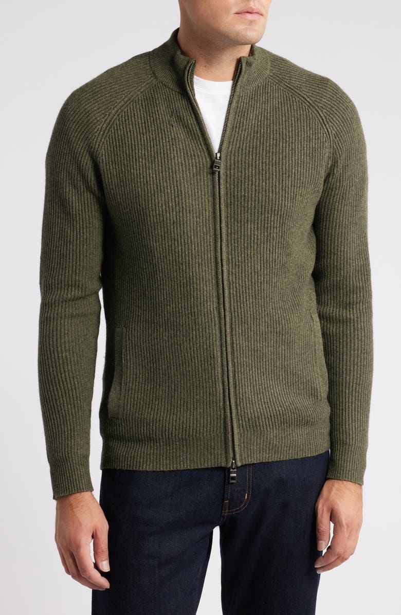 Peter Millar Crescent Full Zip Sweater, Alternate, color, 