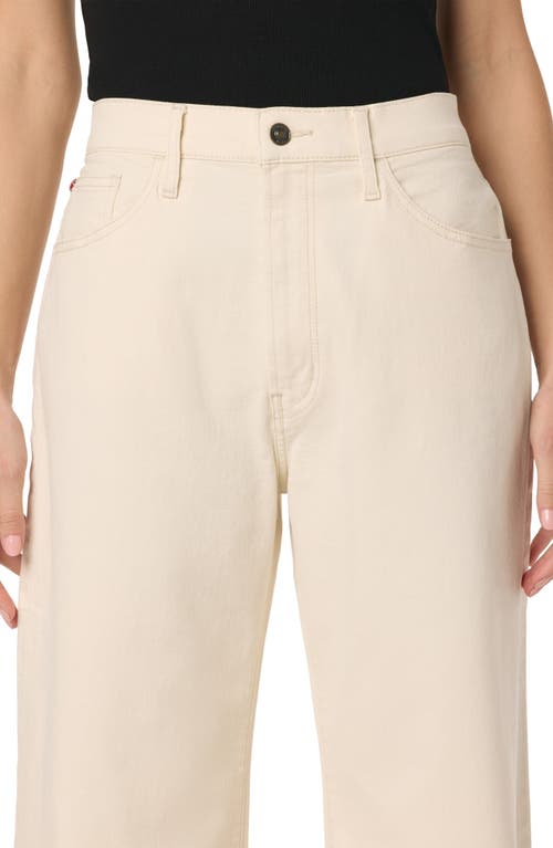 Hudson Jeans Jolene High Waist Wide Leg Jeans In Ecru
