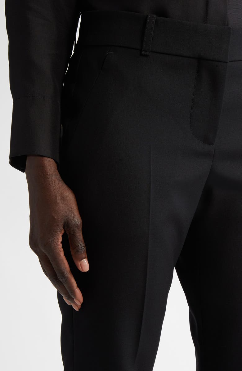 McQueen Bootcut Wool Gabardine Trousers, Alternate, color, 