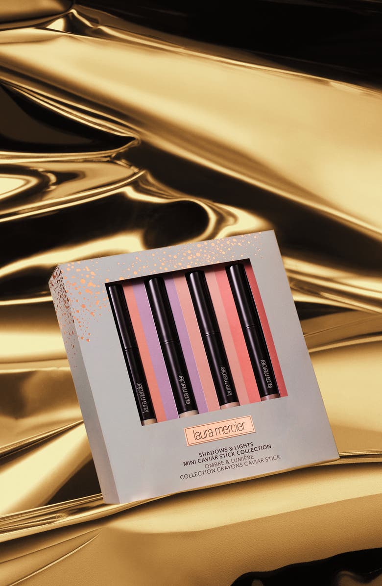 Laura Mercier Shadows & Lights Mini Caviar Stick Collection, Alternate, color, 