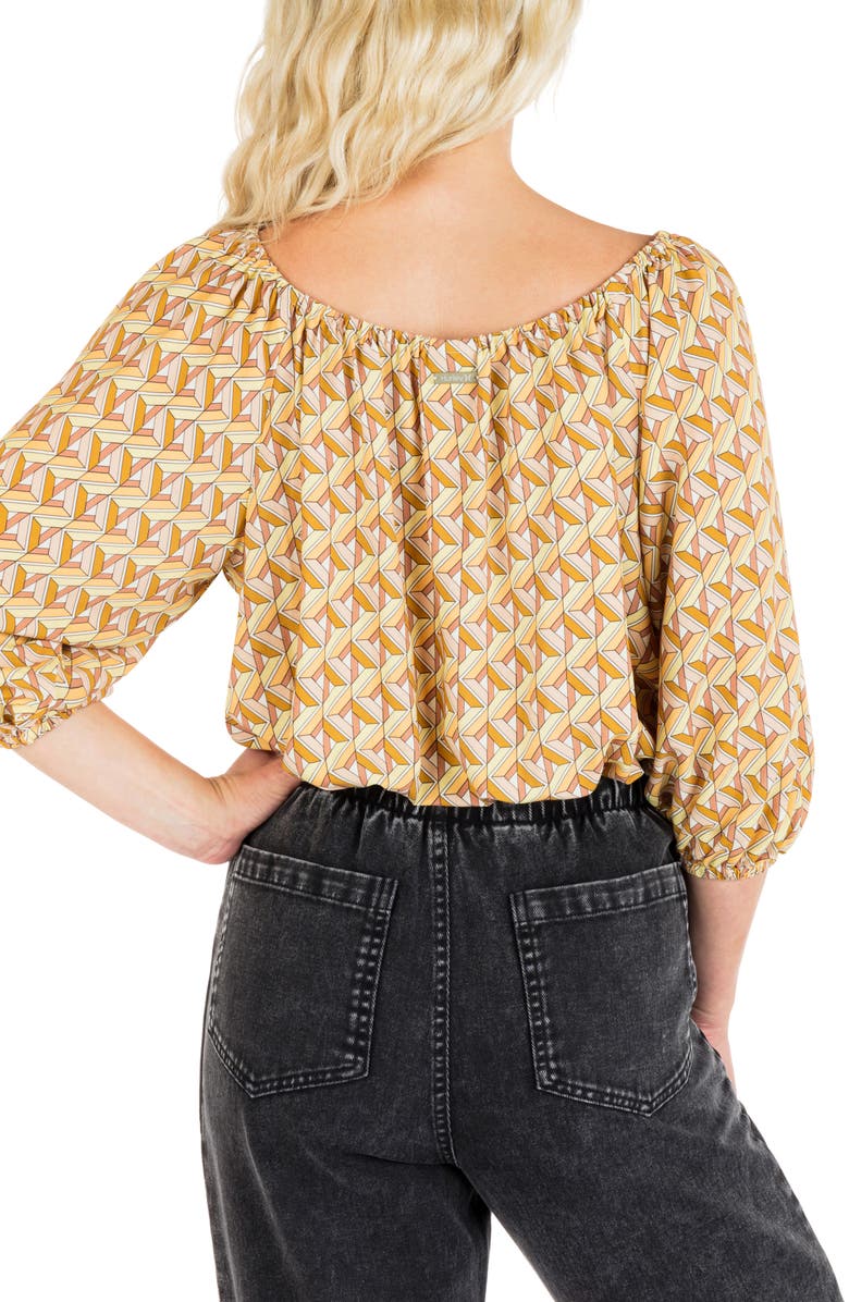 Hurley City Block Off the Shoulder Top, Alternate, color, 