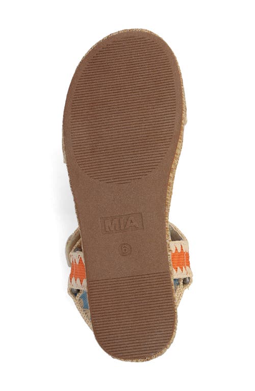 Shop Mia Malti Quarter Strap Platform Sandal